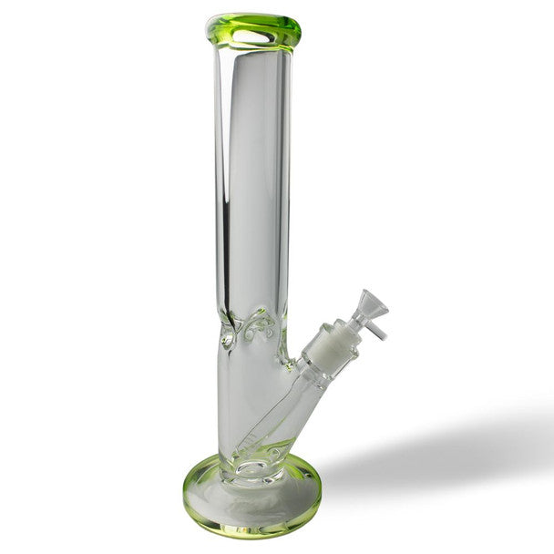 14in Classic Straight Tube W Ice Catch Waterpipe