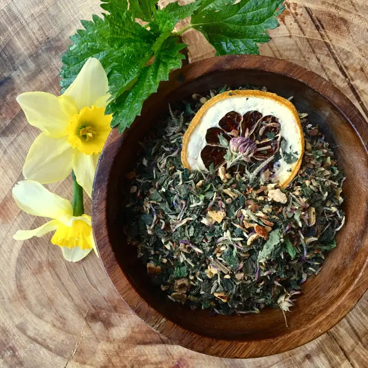 Gnat and Bee Green Up Herbal Detox Loose Leaf Tea