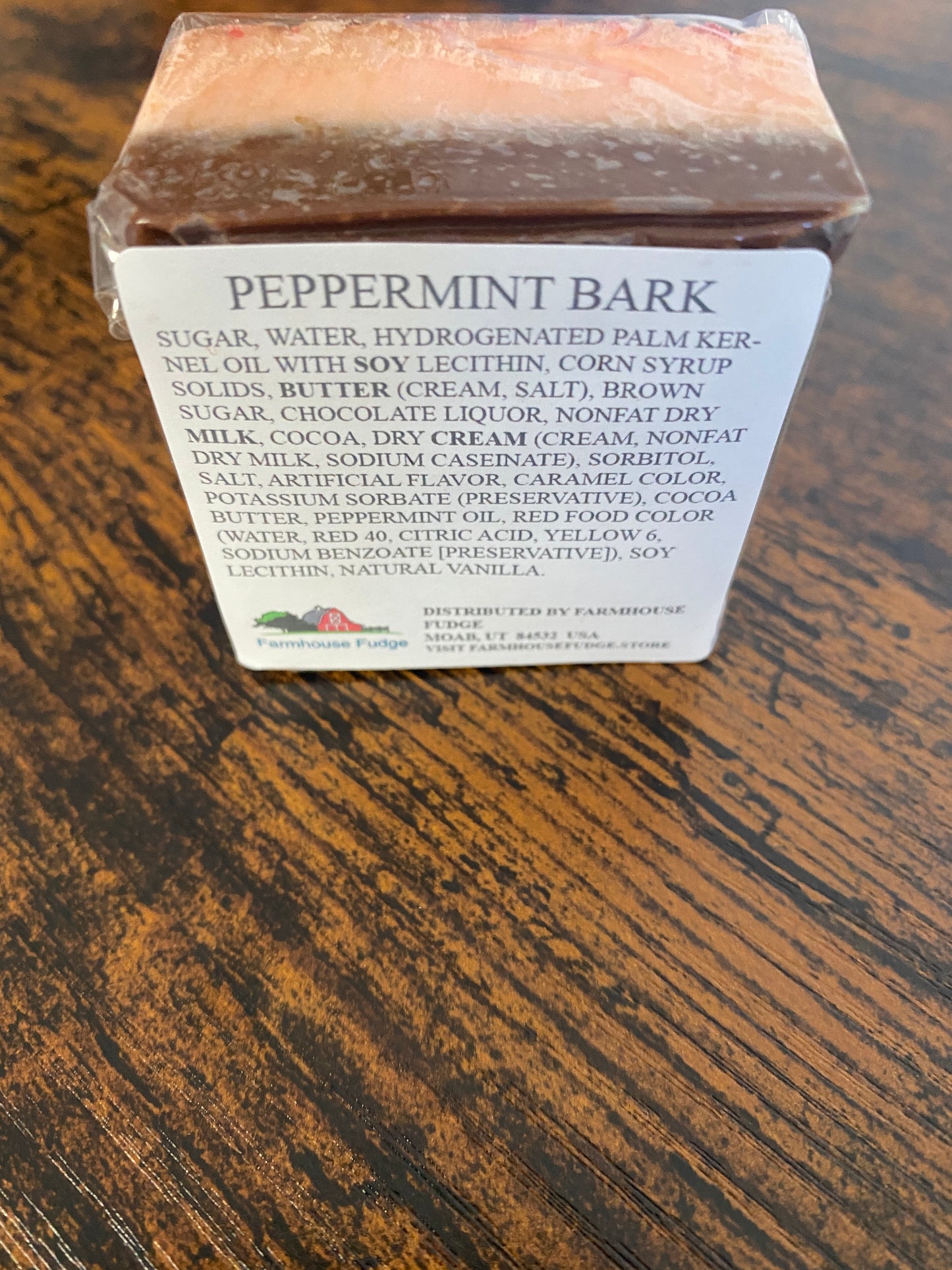 Farmhouse Fudge- Peppermint Bark