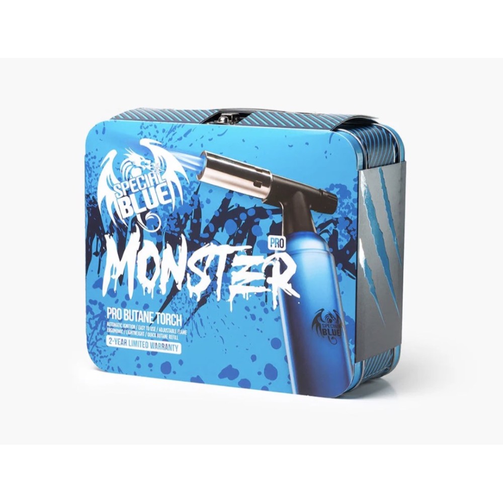 Special Blue Monster Pro Butane Torch Toolbox