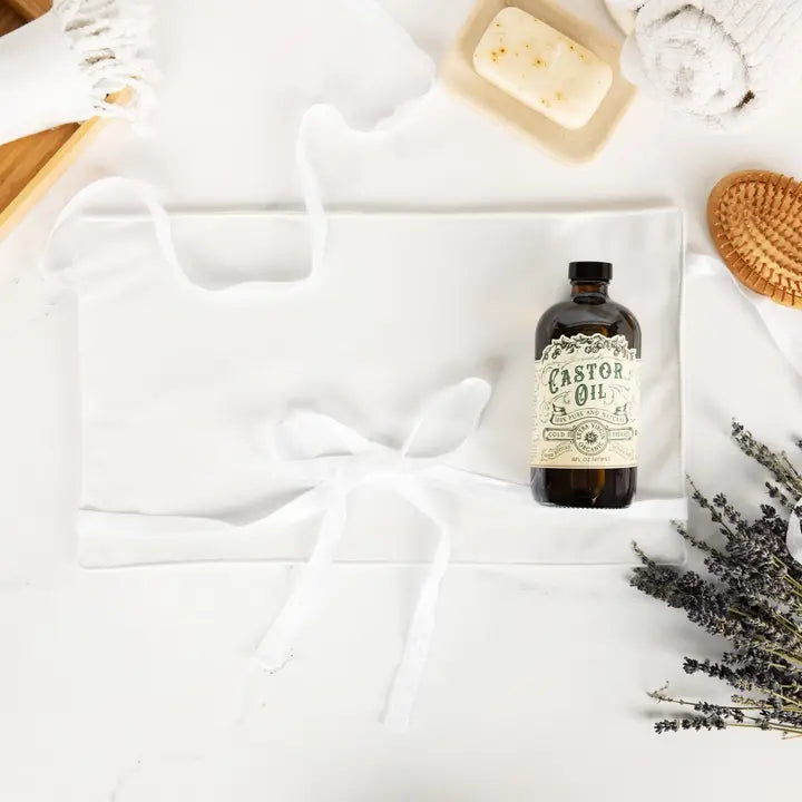 Organic Cold Pressed Castor Oil Hexane Free USA Bottled