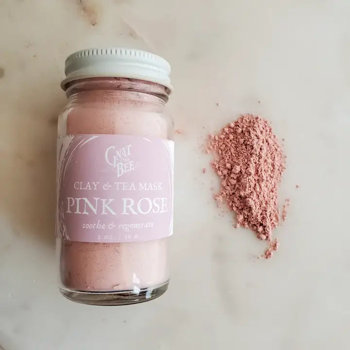 Black Magic Clay & Tea Mask - Green Sea Clay & Tea Mask - Pink Rose Clay & Tea Mask