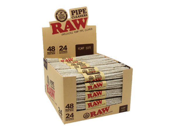 RAW Hemp Bristle Pipe Cleaners