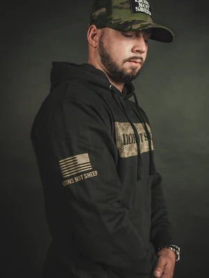 Lions Not Sheep - Gunner Pullover Hoodie (Large)