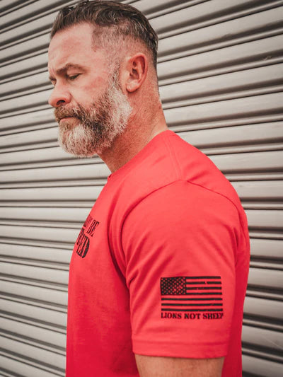 Lions Not Sheep - Shall Not Be Infringed T-Shirt (Small)