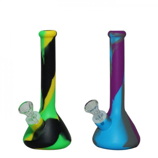 7″ Silicone Mini Beaker Water Pipe
