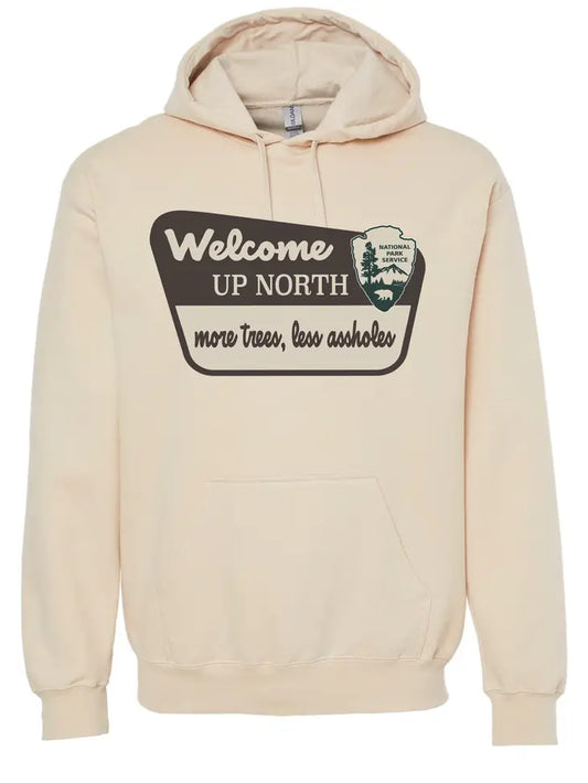 Ales to Trails Freezing Welcome Up North Hoodie