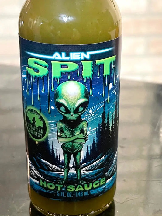 Alien Spit Jalapeno Hot Sauce