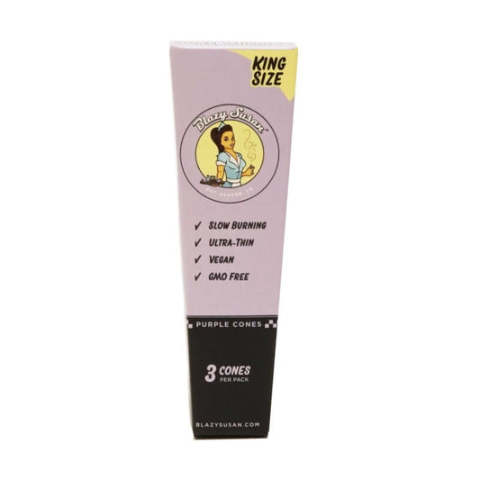 Blazy Susan King Size Purple Cones - 3 Cones per pack