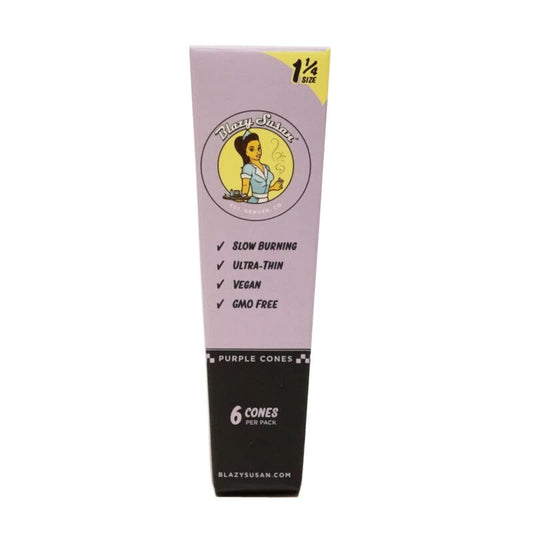 Blazy Susan Purple 1 1/4 Cones - 6 Cones per pack