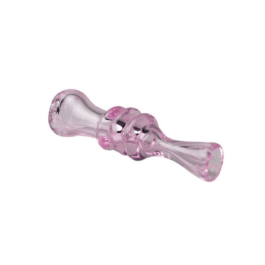 3.5" Pink Glass Chillum