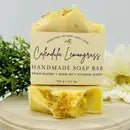 Saratoga Natural Calendula Lemongrass Handmade Soap Bar
