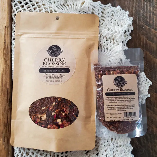 Gnat and Bee Cherry Blossom Red Tea Blend