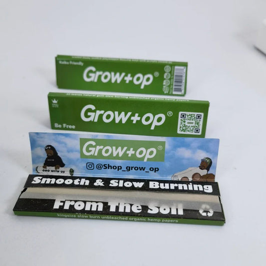 Grow+Op King Size Wide Rolling Papers