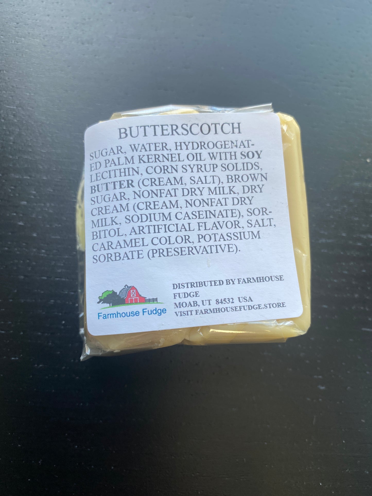 Farmhouse Fudge- Butterscotch