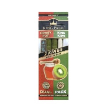 King Palm King Kiwi x Honey Pot King Size Dual Pack