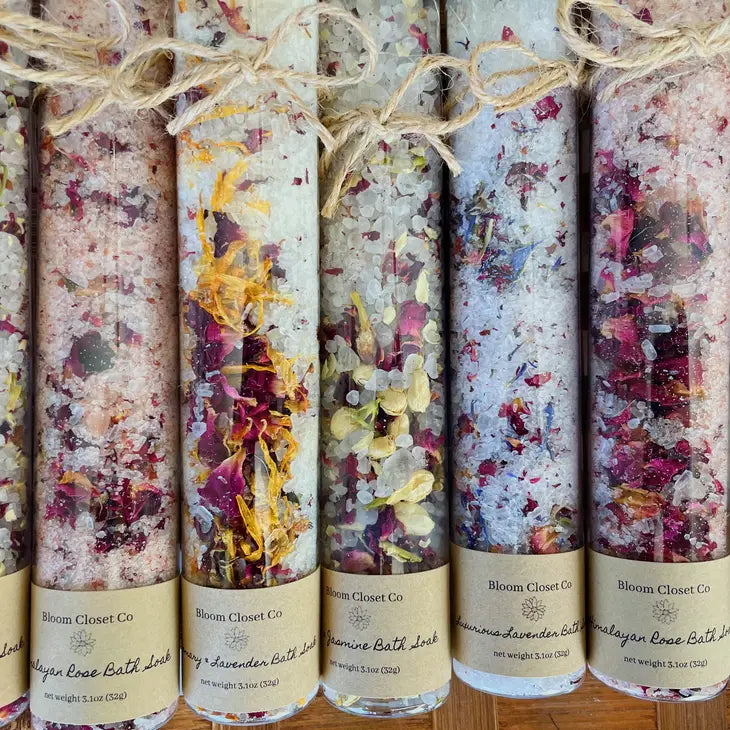 Bath Soaking Salts- Large Tube Assorted scents