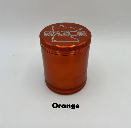 MN LEGIT Razor 6-pc Grinder 55mm Orange