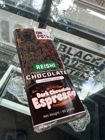 On Point - Reishi Dark Chocolate Espresso Chocolate Bar