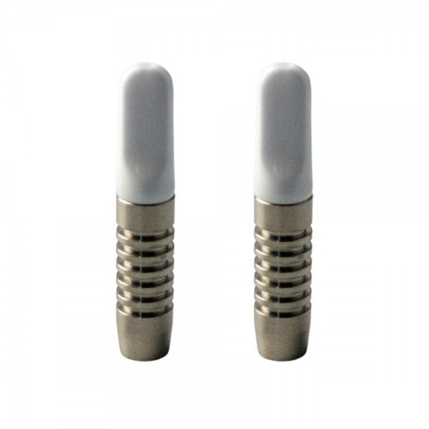 One Hitter-Titanium Tip. Ceramic Mouthpiece 1pc.