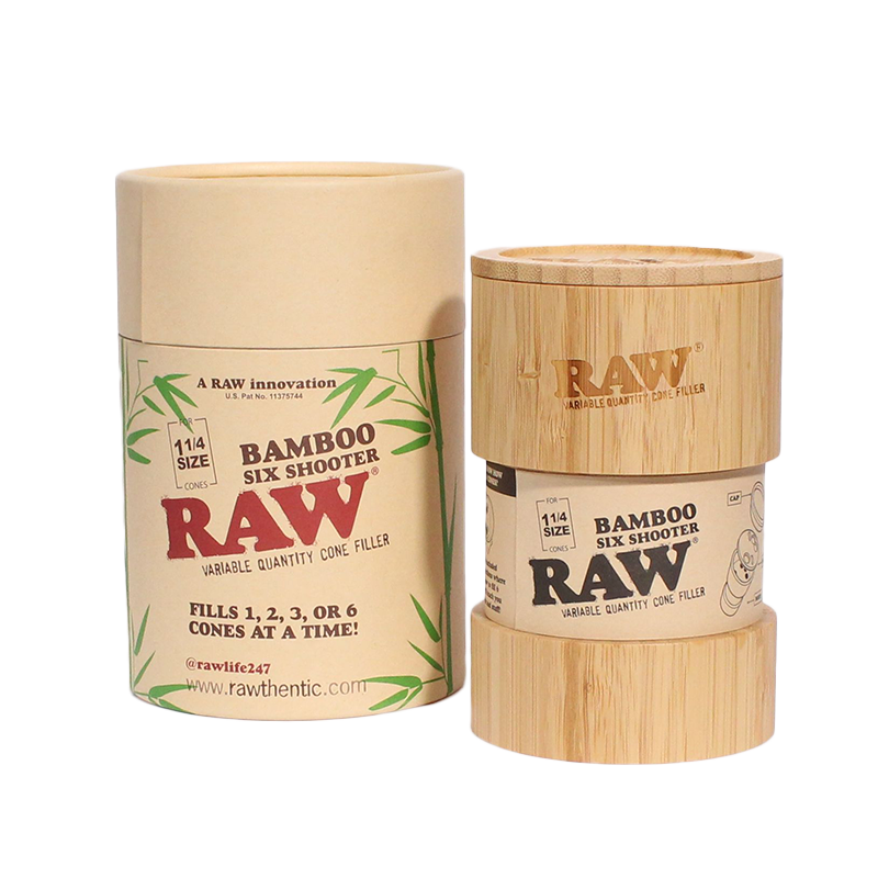 RAW Bamboo Six Shooter 1-1/4 Size Cone Filler