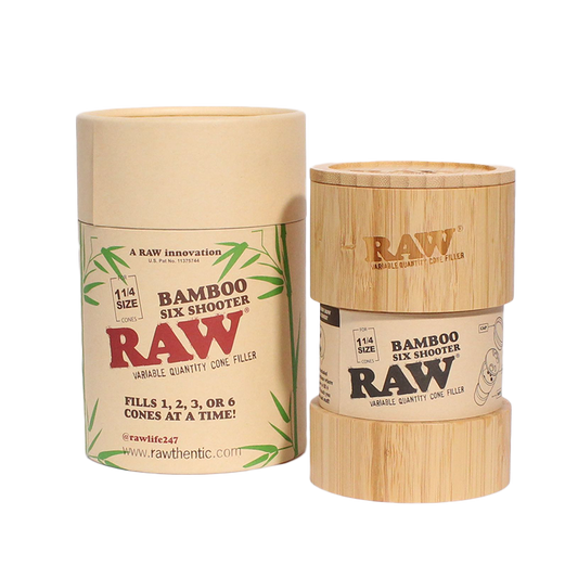 RAW Bamboo Six Shooter 1-1/4 Size Cone Filler