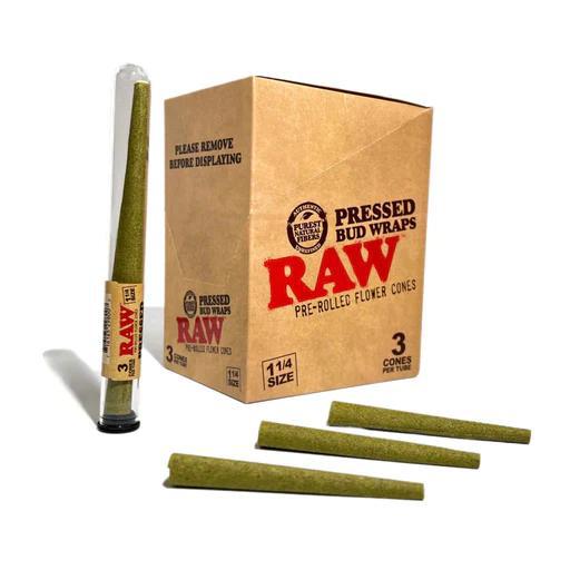 Raw - Pressed Bud Wraps 1-1/4 Size