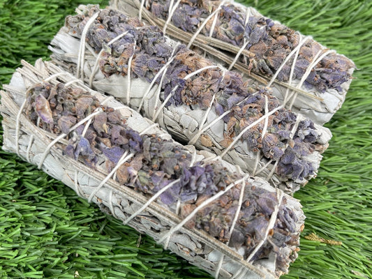 White Sage w/Lavender Smudge