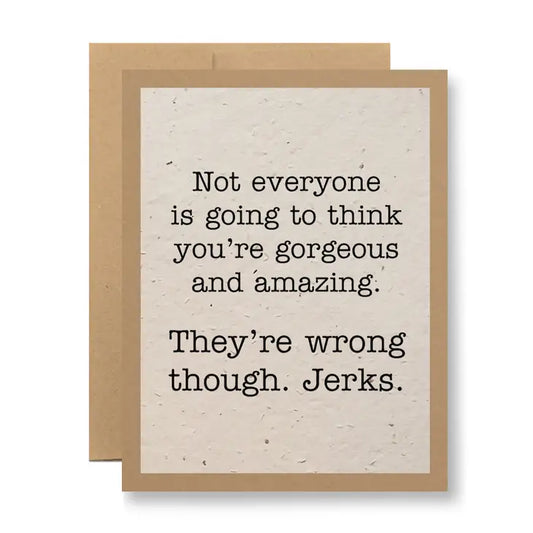 Seedy Cards - Eco Kraft - They'Re Wrong Though