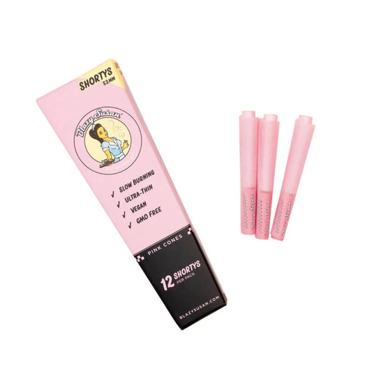 Blazy Susan Shorty Pink Cones - 12 Cones per pack