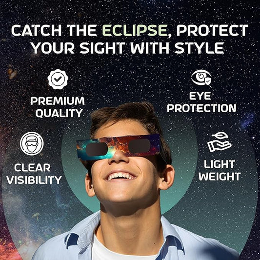 Helioclipse - Solar Eclipse Glasses AAS Approved 2024