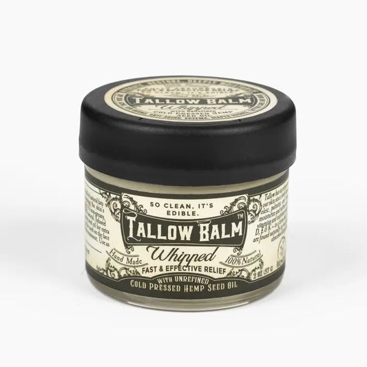 Tallow Balm - Whipped W/Hemp Seed Oil