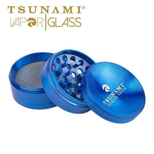 Tsunami 63mm 4 Part Concave Grinder