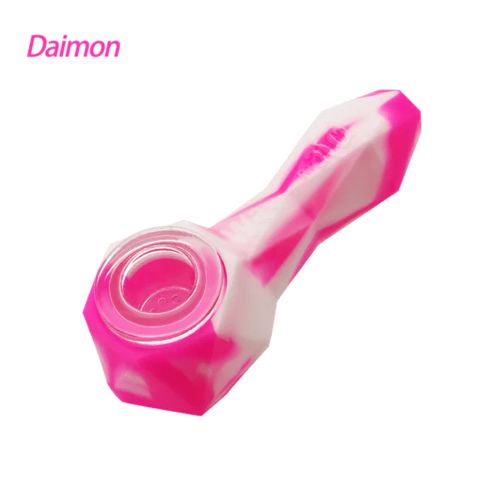 Waxmaid 4″ Daimon Silicone Handpipe