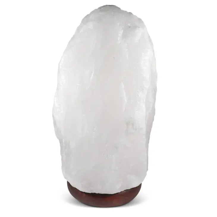 White Himalayan Salt Lamp 12-15lbs.