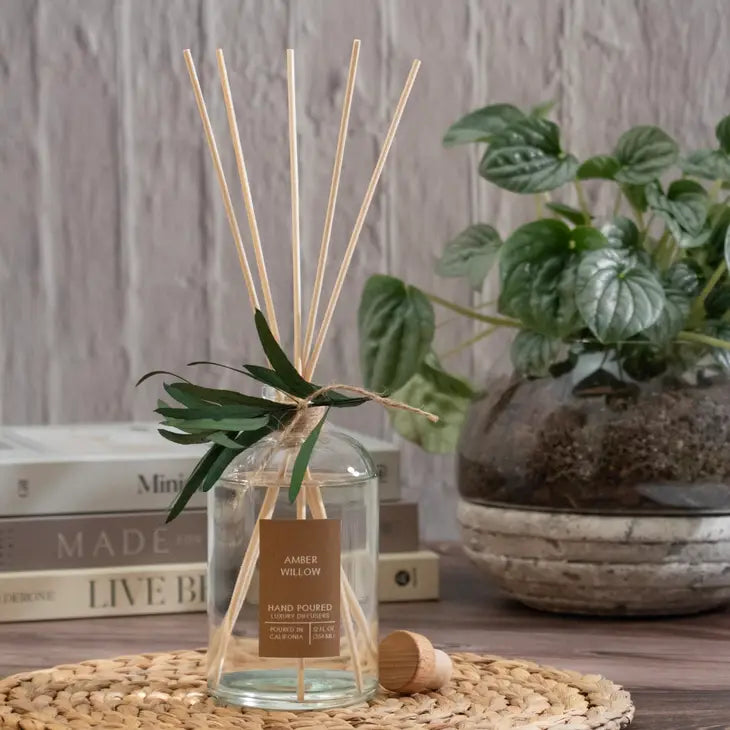 Amber Willow Reed Diffuser