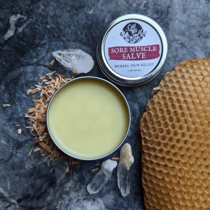 Gnat and Bee Sore Muscle Salve 1oz.