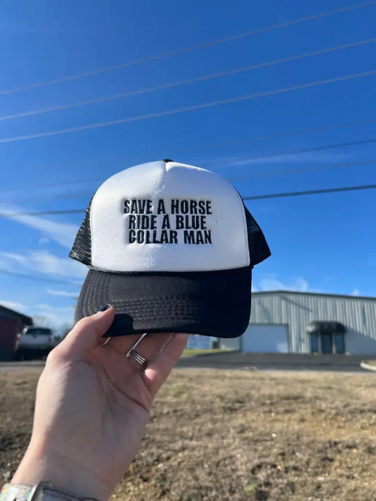 Save a horse trucker hat