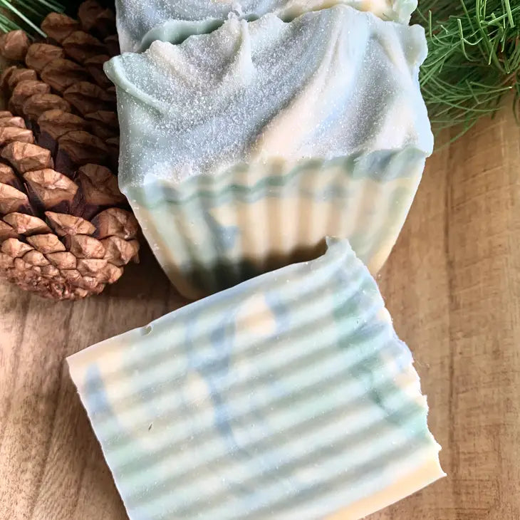 Burlap Soap Co.- Winter Wonderland Goats Milk Soap