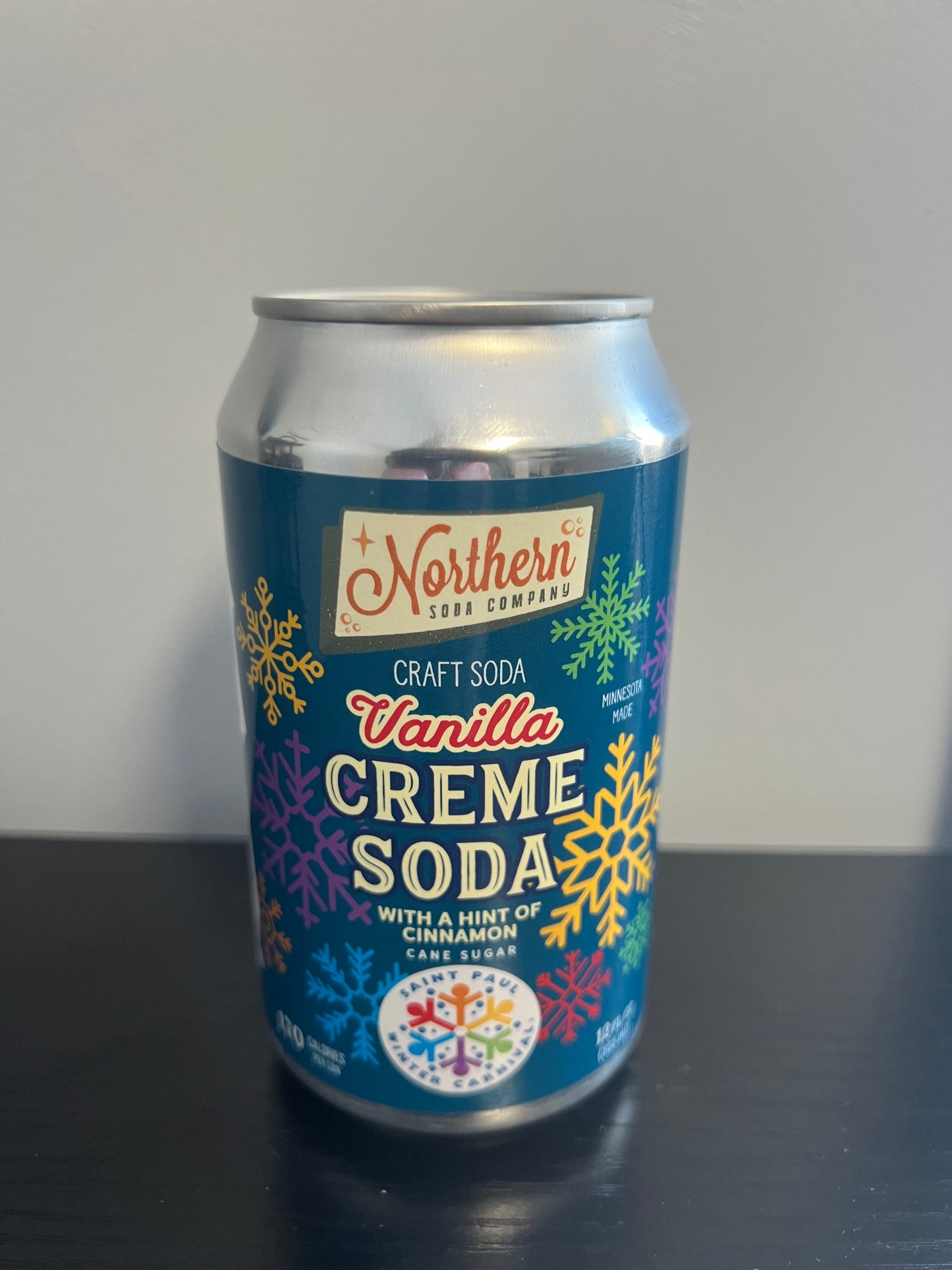 Northern Soda Saint Paul Winter Carnival Vanilla Creme Soda