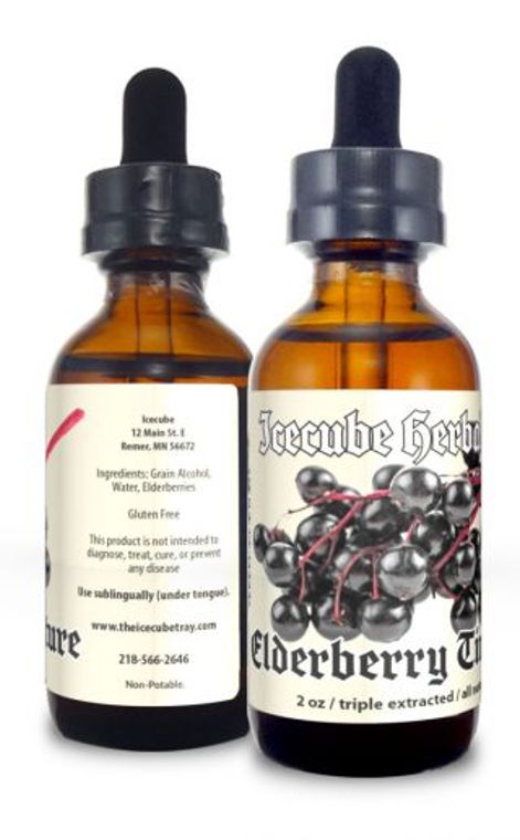 Icecube Herbals Elderberry Tincture