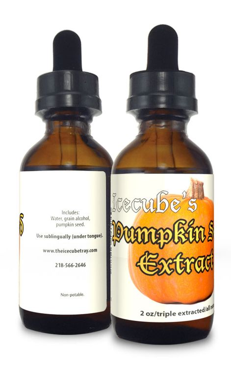 Icecube Herbals Pumpkin Seed Extract 2 oz