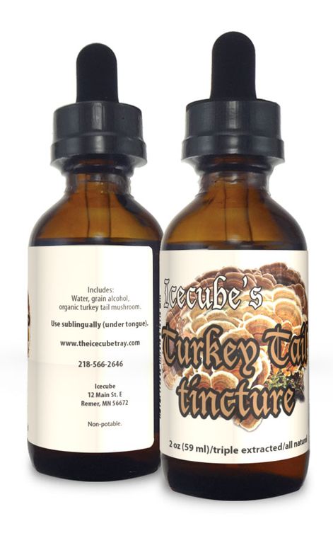 Icecube Herbals Turkey Tail Mushroom Tincture