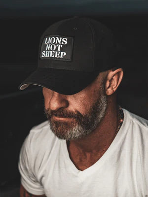 Lions Not Sheep - OG Flexfit Hat (S/M)