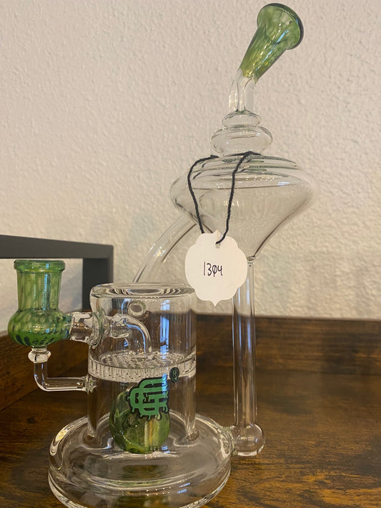 9.5" Crystal Glass External Recycler