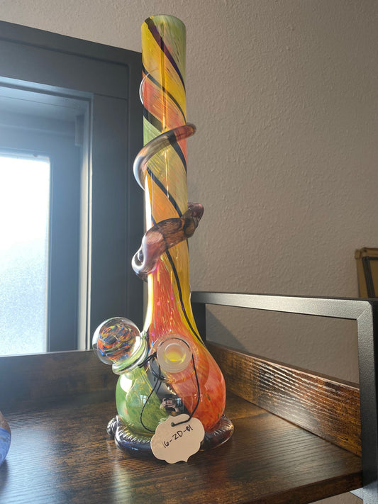 16" Soft Glass Bong