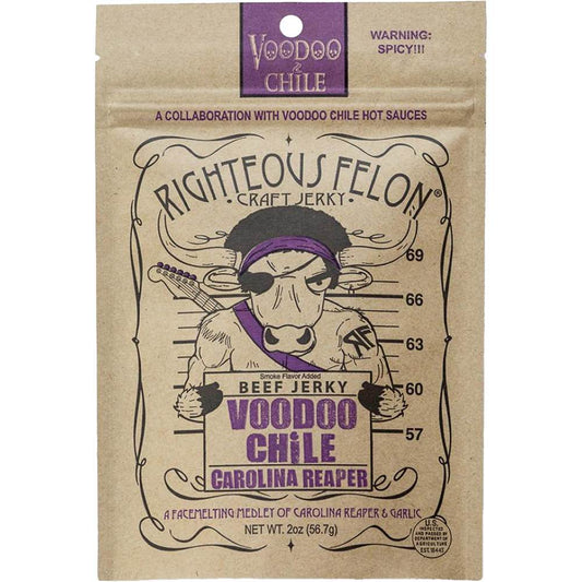 Righteous Felon Craft Jerky - Voodoo Chile