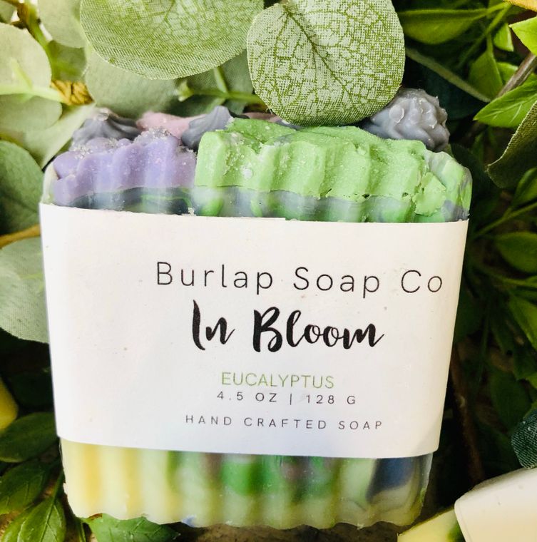 In Bloom Eucalyptus Handcrafted Artisan Soap