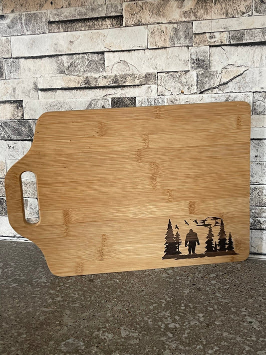 Bigfoot bamboo cutting board